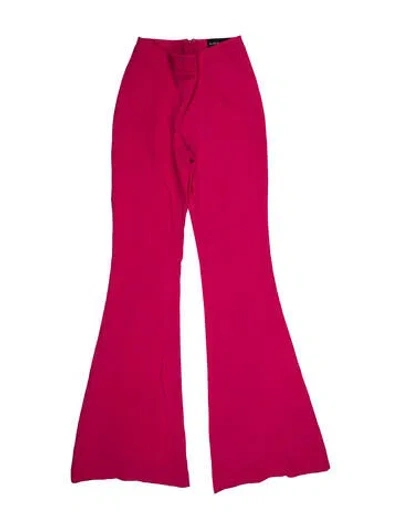 Pre-owned Brandon Maxwell Flared Pants In Pink
