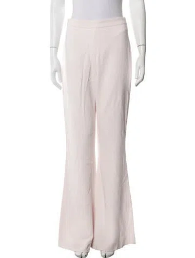 Pre-owned Brandon Maxwell Flared Pants In Pink