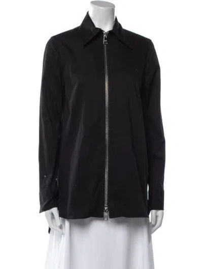 Pre-owned Brandon Maxwell Jacket In Black