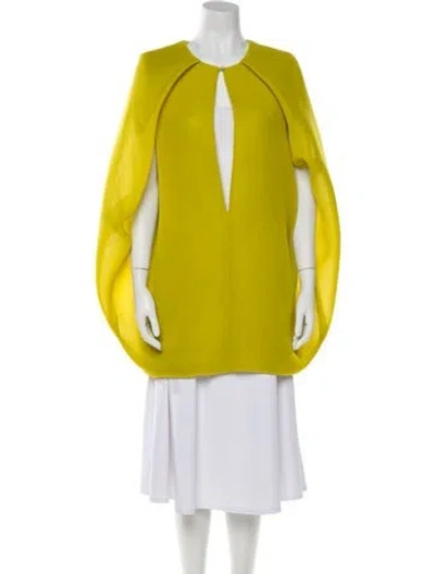 Pre-owned Brandon Maxwell Jacket In Green