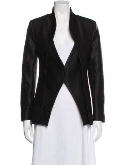 Pre-owned Brandon Maxwell Jacket W/ Tags In Black