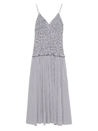 BRANDON MAXWELL JOSIE MIDI DRESS