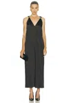 Brandon Maxwell Keke Long Dress In Black
