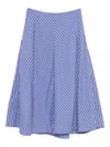 Brandon Maxwell Knox Low-slung Skirt