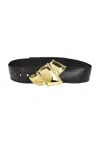 Brandon Maxwell Leather Belt