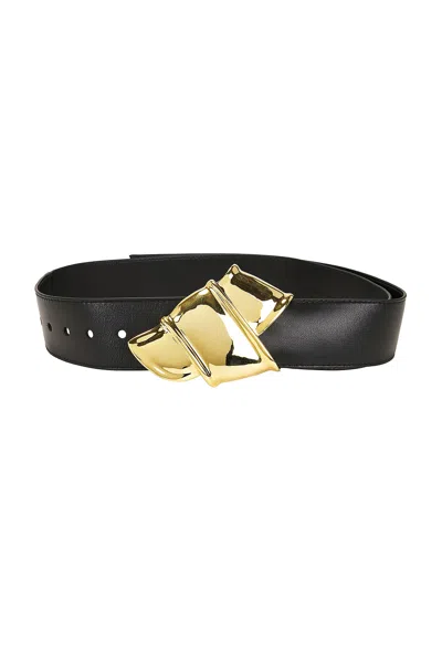 Brandon Maxwell Leather Belt