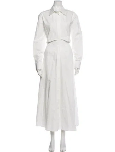 Pre-owned Brandon Maxwell Long Dress W/ Tags In Blue