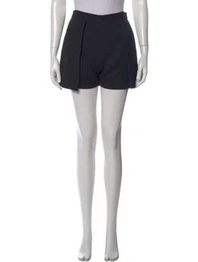 Pre-owned Brandon Maxwell Mini Shorts In Black