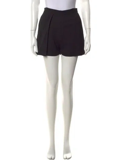 Pre-owned Brandon Maxwell Mini Shorts In Black