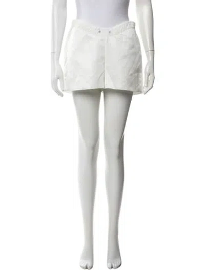 Pre-owned Brandon Maxwell Mini Shorts In Neutral