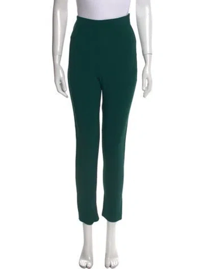 Pre-owned Brandon Maxwell Pantsuit In Green