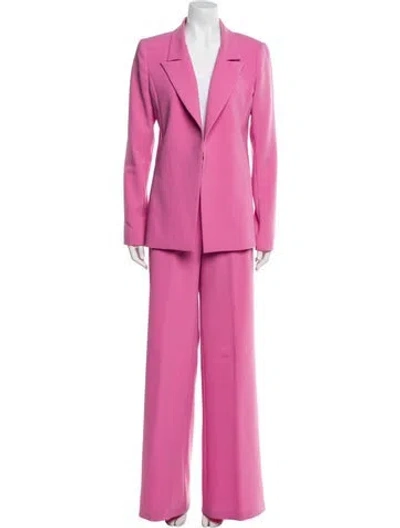 Pre-owned Brandon Maxwell Pantsuit In Pink