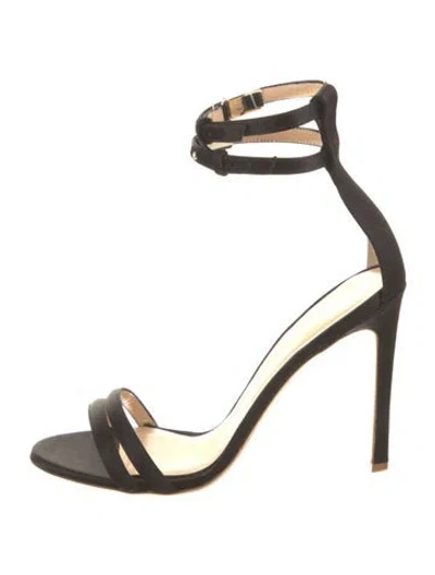 Pre-owned Brandon Maxwell Sandals In Black