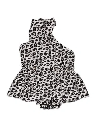 Pre-owned Brandon Maxwell Silk Mini Dress In Black