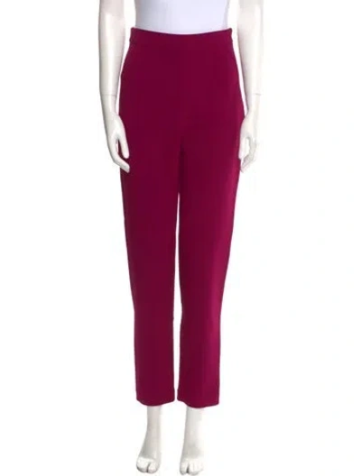 Pre-owned Brandon Maxwell Skinny Leg Pants In Pink
