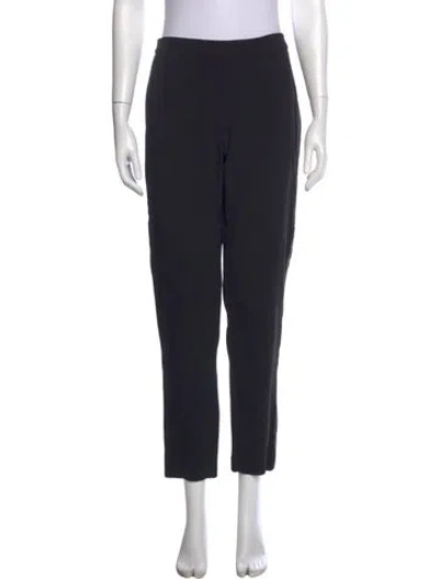 Pre-owned Brandon Maxwell Straight Leg Pants In Blue