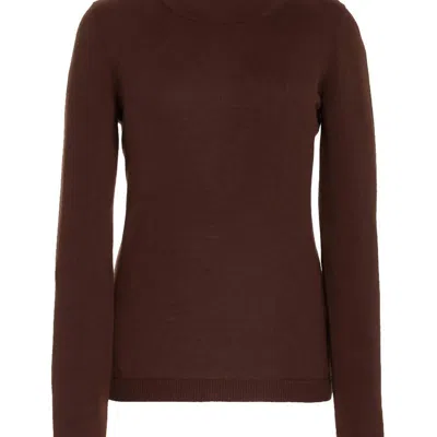 Brandon Maxwell The Ashlie Cashmere Turtleneck In Chicory In Brown