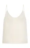 Brandon Maxwell The Bridges Cami Wool-silk Top In Neutral