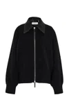 Brandon Maxwell The Conrad Removable-collar Cashmere Jacket