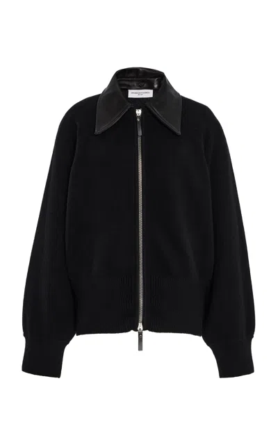 Brandon Maxwell The Conrad Removable-collar Cashmere Jacket