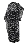 Brandon Maxwell The Demi Printed Wool-blend Coat In Animal