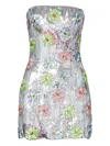Brandon Maxwell The Esme Sequined Mini Dress In Multi