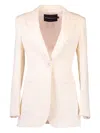 Brandon Maxwell The Jemma Blazer In Neutral