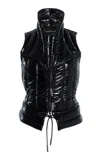 Brandon Maxwell The Maria Padded Water-resistant Gilet Vest In Black