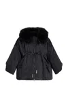 Brandon Maxwell The Mercer Hooded Down Jacket In Black