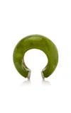 Brandon Maxwell The Petra Ear Cuffs In Green