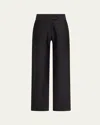 Brandon Maxwell The Phoenix Low-rise Trousers In Black