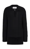 Brandon Maxwell The Sabine Silk-cashmere Polo