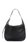 Brandon Maxwell The Stella Large Hobo Bag In Black