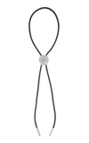 Brandon Maxwell The Vale Bolo Necklace In Black