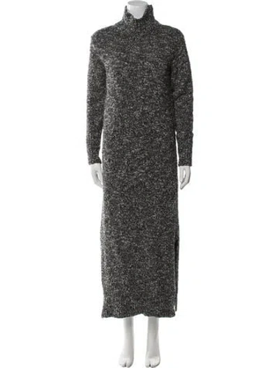 Pre-owned Brandon Maxwell Virgin Wool Long Dress In Multi