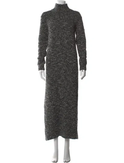 Pre-owned Brandon Maxwell Virgin Wool Long Dress In Multi