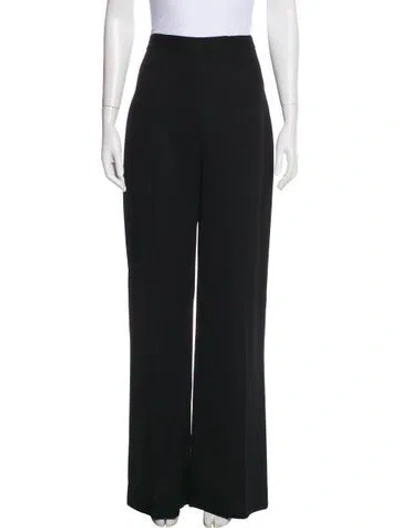 Pre-owned Brandon Maxwell Wide Leg Pants In Green