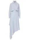 Brandon Maxwell Margot Shirtdress In Pale Blue In Blue