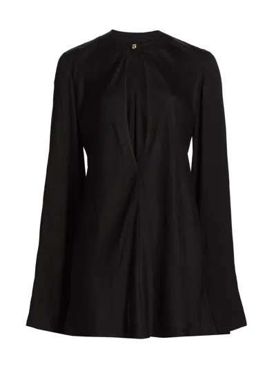 Brandon Maxwell Women's The Ella Cut-out Minidress In Black