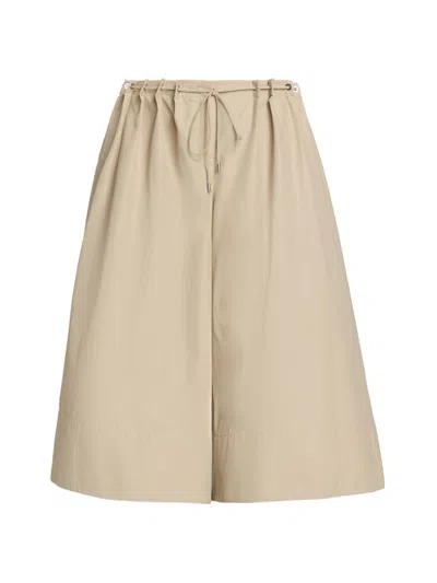 BRANDON MAXWELL WOMEN'S THE SUTTON ELONGATED SHORTS