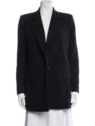 Pre-owned Brandon Maxwell Wool Blazer W/ Tags In Black