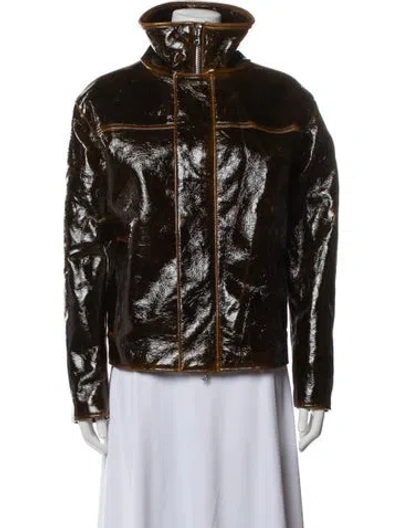 Pre-owned Brandon Maxwell Wool Jacket W/ Tags In Brown