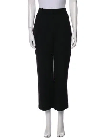 Pre-owned Brandon Maxwell Wool Wide Leg Pants In Blue