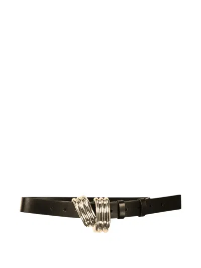 Brandon Sun Looped Buckled Belt In Brown