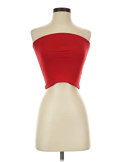 Pre-owned Brandy Melville Bodysuit In Red