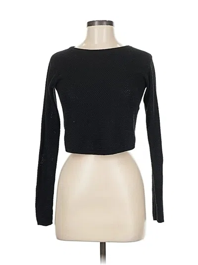 Pre-owned Brandy Melville Cardigan Sweater In Black