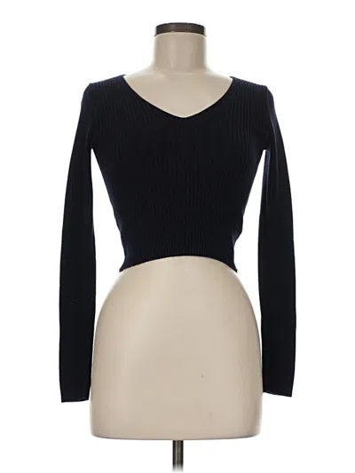 Pre-owned Brandy Melville Cardigan Sweater In Black