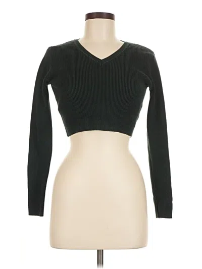 Pre-owned Brandy Melville Cardigan Sweater In Black