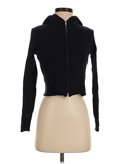 Pre-owned Brandy Melville Cardigan Sweater In Black