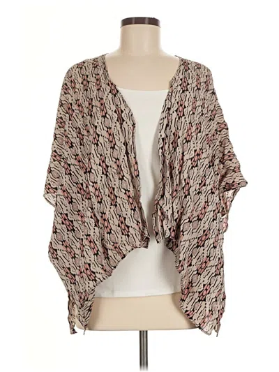 Pre-owned Brandy Melville Cardigan Sweater In Brown